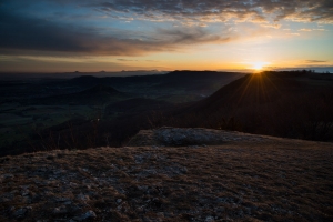 Sonnenaufgang auf dem Breitenstein